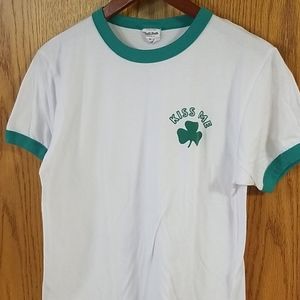 Charlie Hustle Vintage inspired KISS ME Size Med